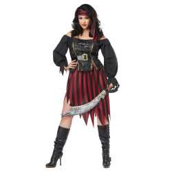 Déguisement pirate grande taille luxe femme