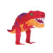 Piñata T-Rex rouge 58 x 29 x 23 cm