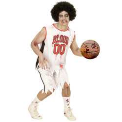 Déguisement joueur de basket zombie homme