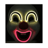 Masque luxe LED clown rigolo adulte