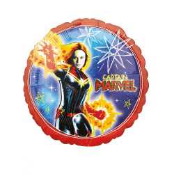 Ballon aluminium Captain Marvel 43 cm