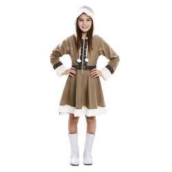 Déguisement robe inuite fille