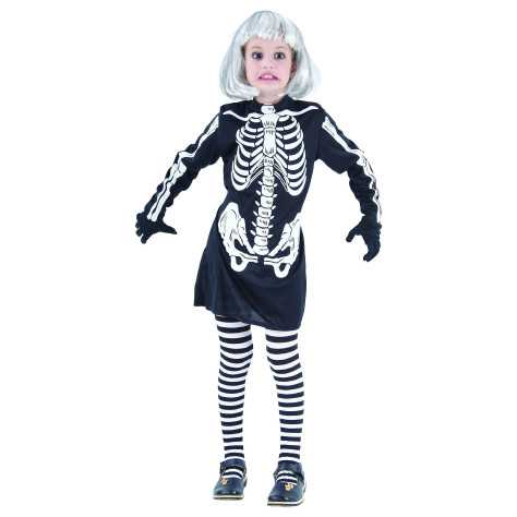 Déguisement squelette fille Halloween
