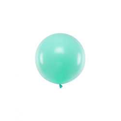 Ballon en latex géant menthe 60 cm