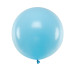 Ballon en latex géant bleu 60 cm