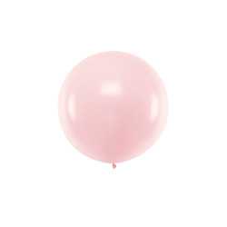 Ballon en latex géant rose pâle 1 m