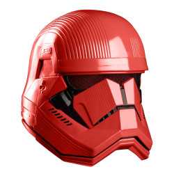 Masque luxe intégral rouge Sith trooper adulte