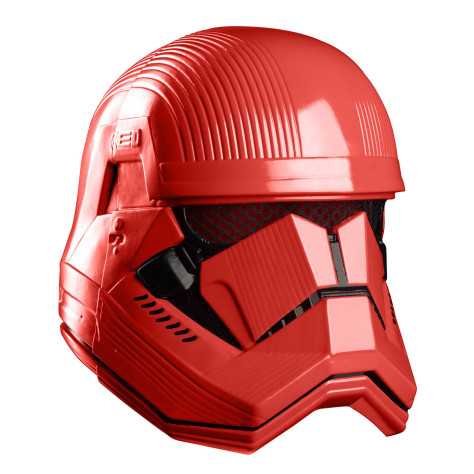 Masque luxe intégral rouge Sith trooper adulte