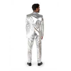 Costume Mr. Shiny Silver homme Opposuits