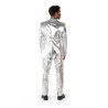 Costume Mr. Shiny Silver homme Opposuits