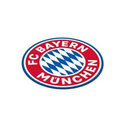 12 Dessous de verre en carton FC Bayern Munich 10 cm