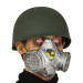 Masque à gaz nucléaire adulte