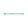 Guirlande en papier Happy Birthday FSC® Baby Shark 2 m