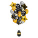 Kit bouquet de ballons avec hélium Happy New Year