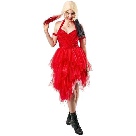 Robe rouge Harley Quinn femme - Suicide Squad 2