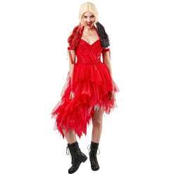 Robe rouge Harley Quinn femme - Suicide Squad 2