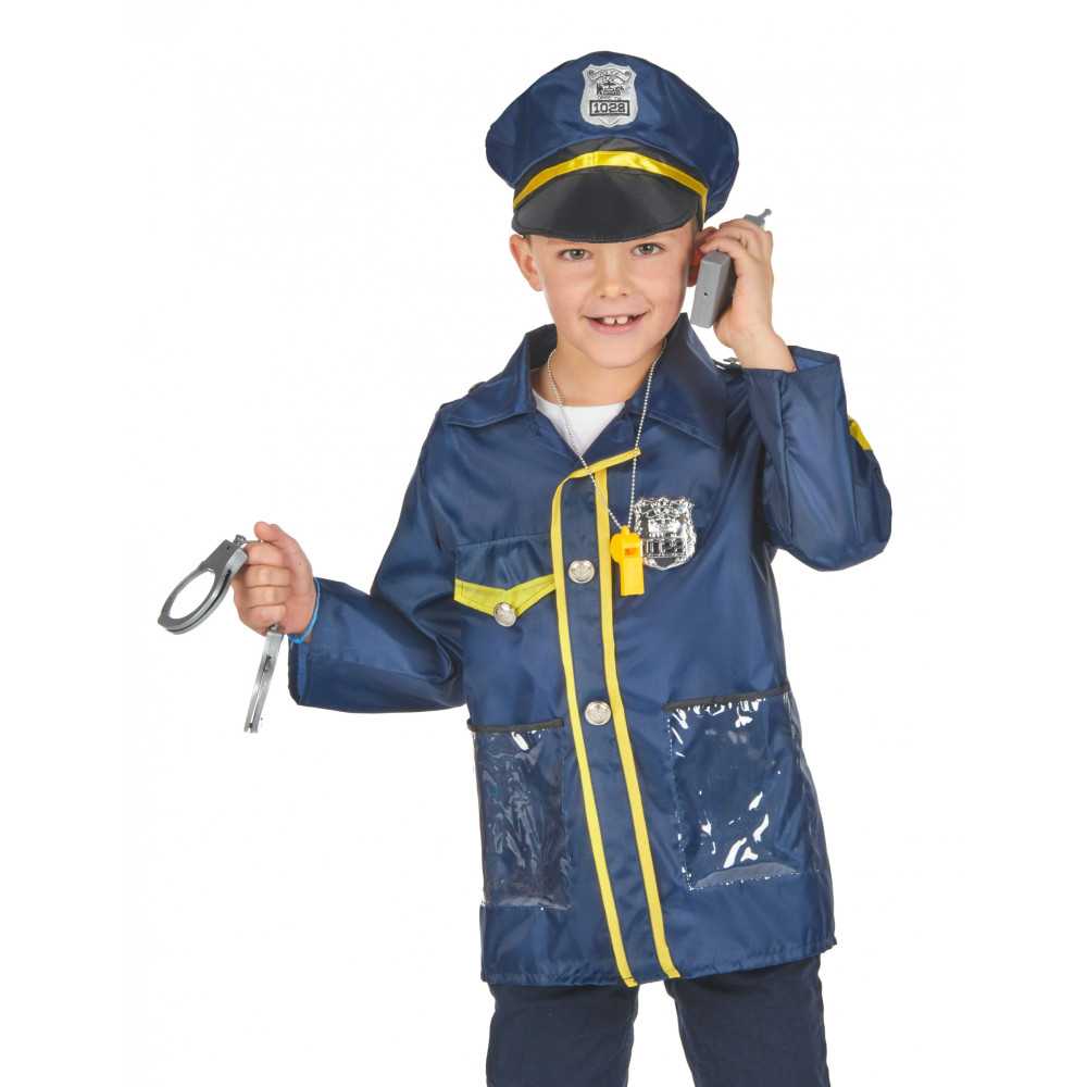 Déguisement policier bleu enfant