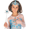 Kit de 6 accessoires princesse bleue fille