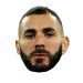 Masque en carton Karim Benzema