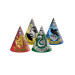 6 Chapeaux de fête en carton Harry Potter