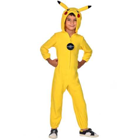 Déguisement combinaison Pikachu Pokémon enfant