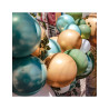 Kit arche de 86 ballons tropicale avec lierre, palmier et Monstera