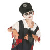 Déguisement policier zombie noir et blanc enfant