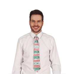 Cravate à motifs de Noël adulte