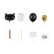 Kit de ballons chat noir
