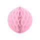 Boule en papier de soie rose clair, 30cm