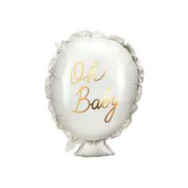 Ballon aluminium "Oh baby", 53x69cm