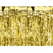 Rideau de décoration effet métalique doré, 90x250cm