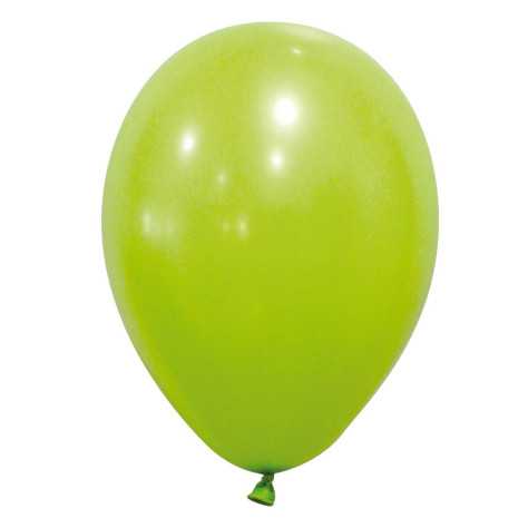 12 Ballons vert clair 28 cm