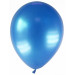 12 Ballons métallisés bleu foncé 28 cm