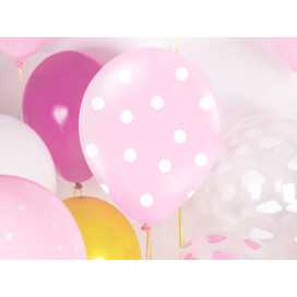 Ballons à Poids rose pastel, 30cm