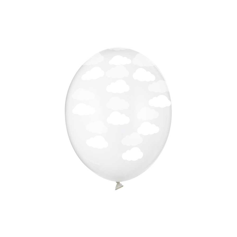 Ballons à nuages blancs, 30cm