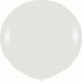 Ballon géant en latex blanc 80 cm