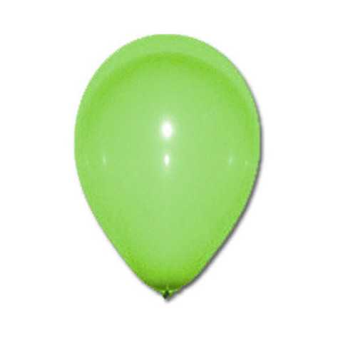 100 Ballons verts 27 cm