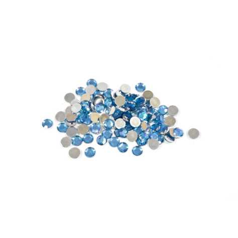 100 Petits confettis de table ronds turquoise 0,6 cm