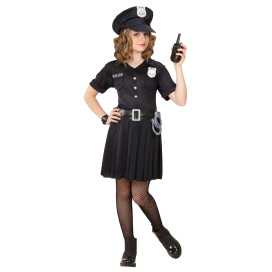 FEMME POLICIER (robe, ceinture, chapeau)