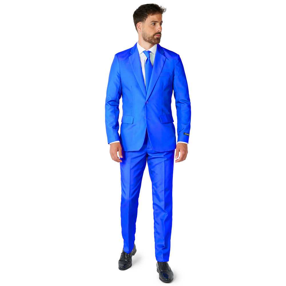 Costume Mr. Solid bleu homme Suitmeister™