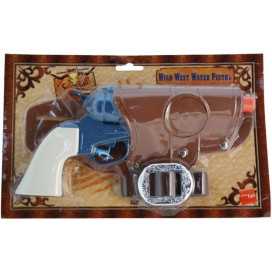 Pistolet à eau Western avec holster et ceinture