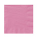 20 Serviettes en papier roses 33 x 33 cm