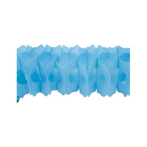 Guirlande papier turquoise 15cm x 4m