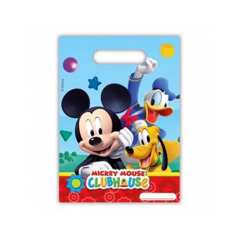 6 sacs plastique Mickey Mouse