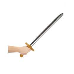 Epée chevalier médiéval enfant en plastique 65 cm