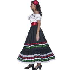 Déguisement danseuse mexicaine femme