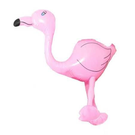 Flamant rose gonflable 60 cm