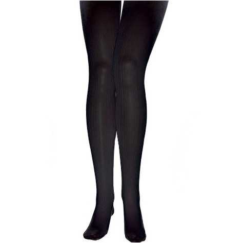 Collants opaques noirs adulte