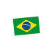 Drapeau supporter Brésil 150 x 90 cm